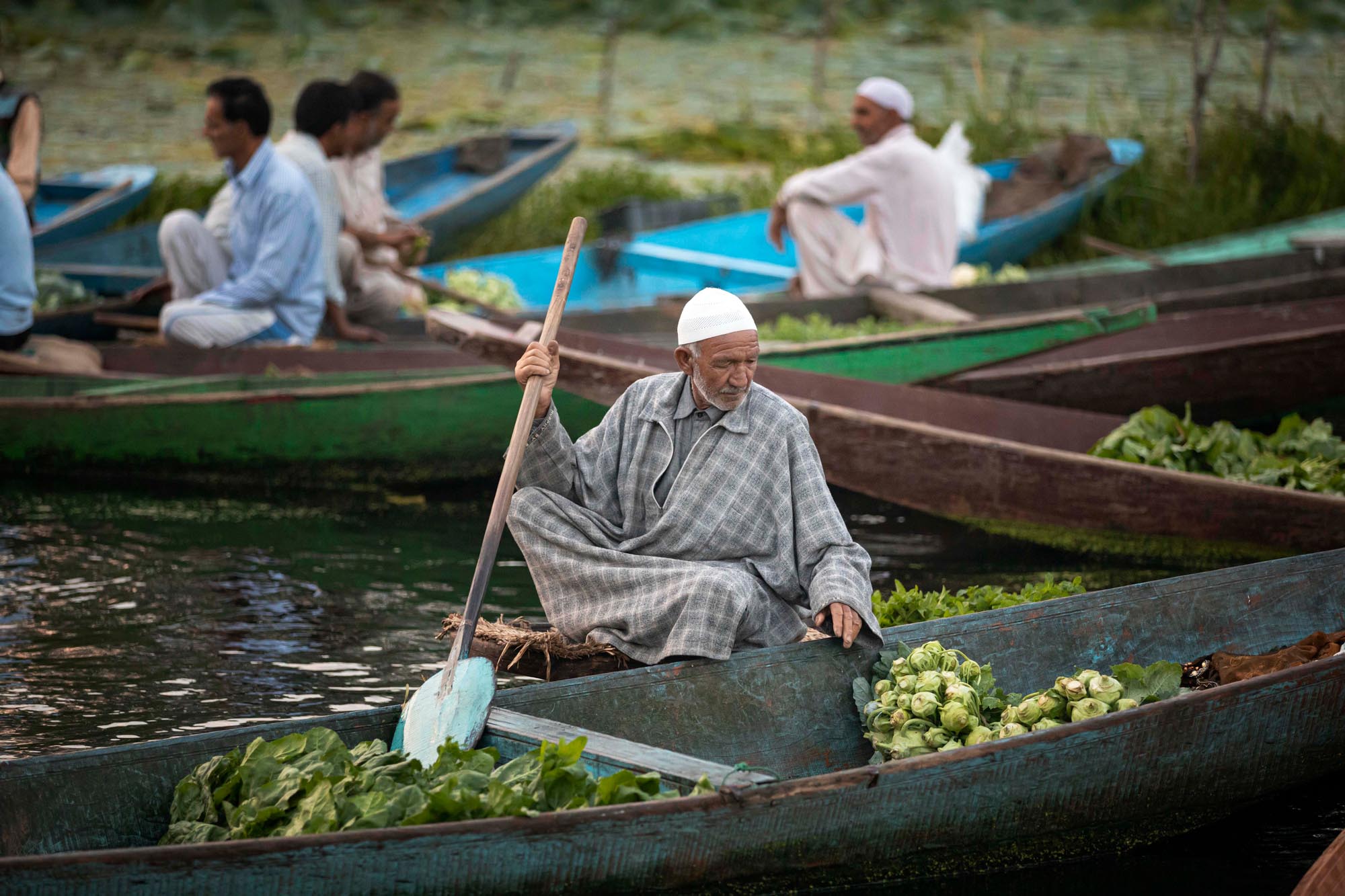 Floating Vegetable Market